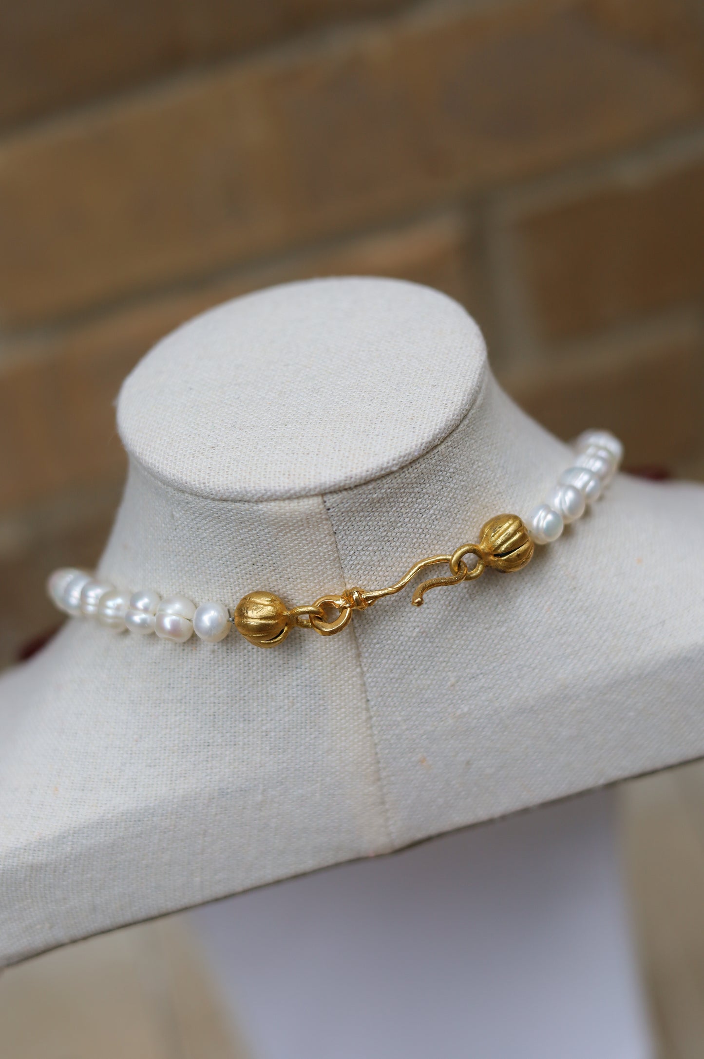Vintage Pearl Fringe Necklace