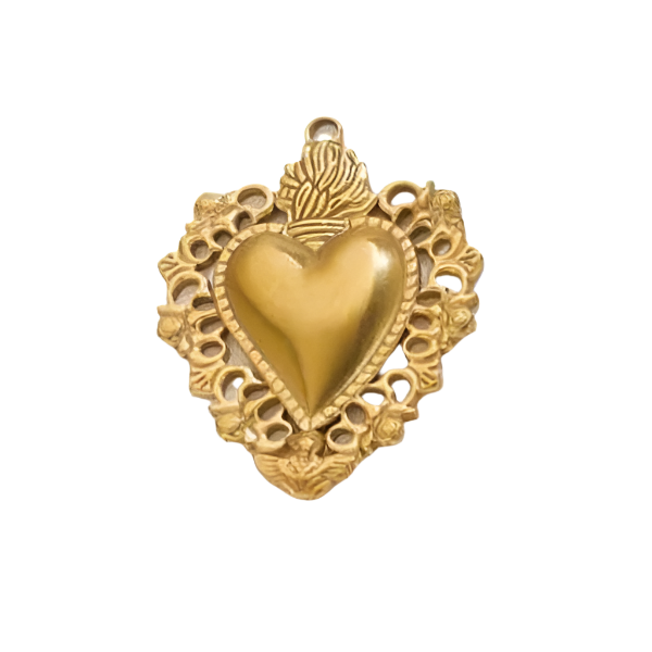 Oversized Heart of Fire