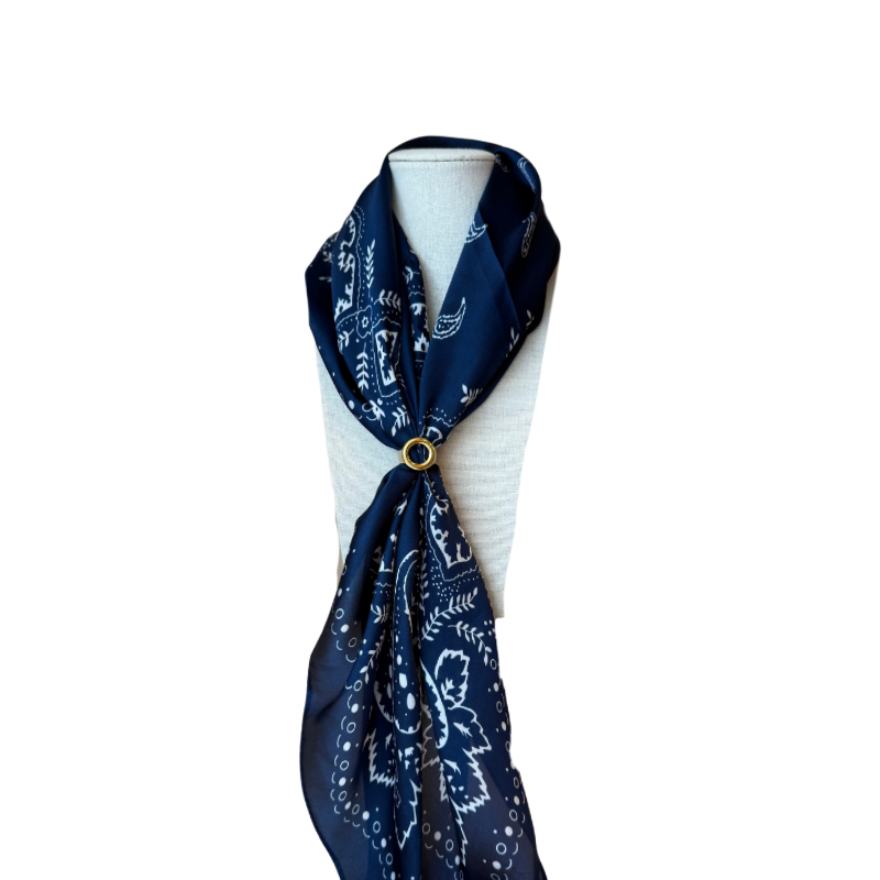 Bandana Scarf - Blue