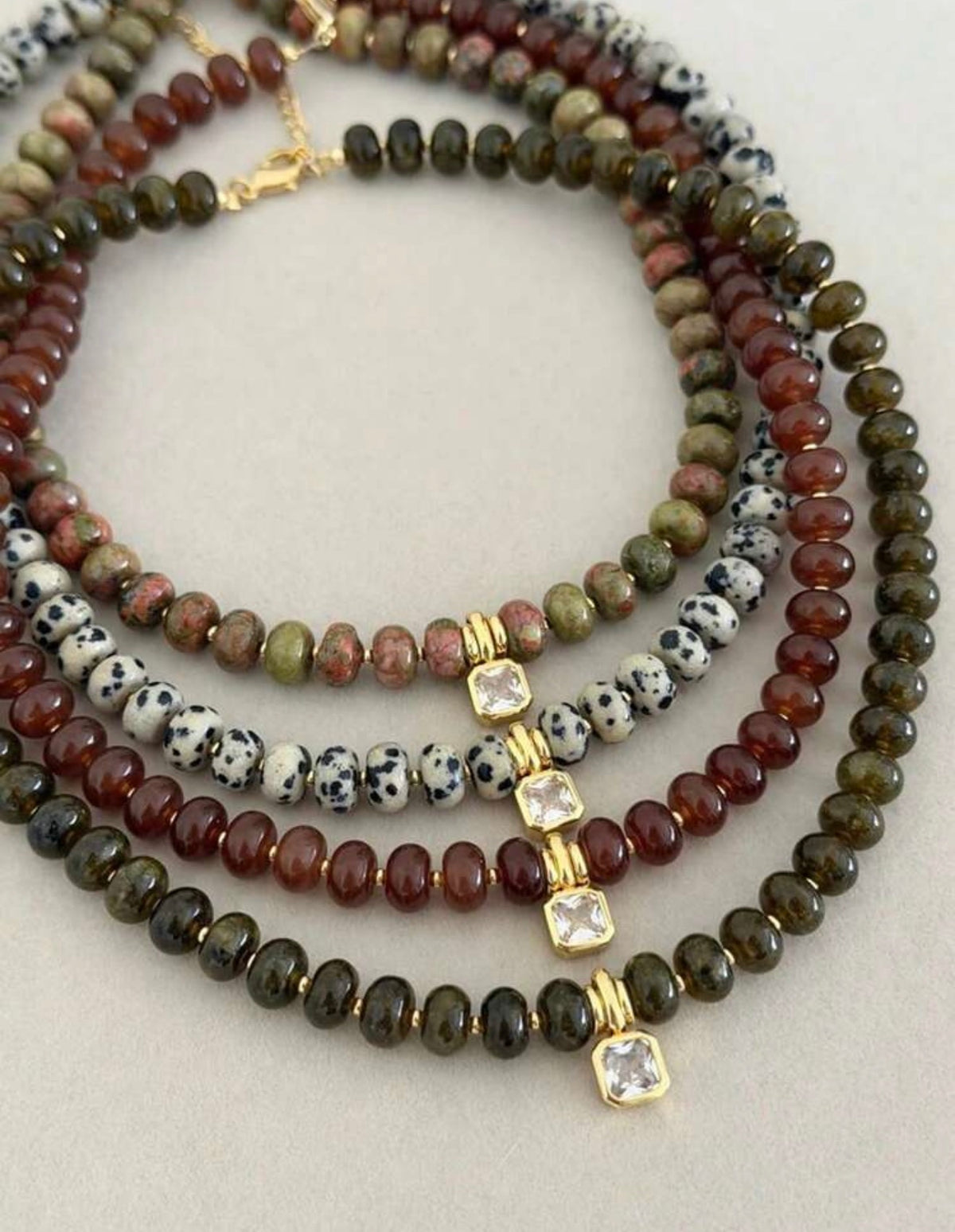 Beaded + Stone