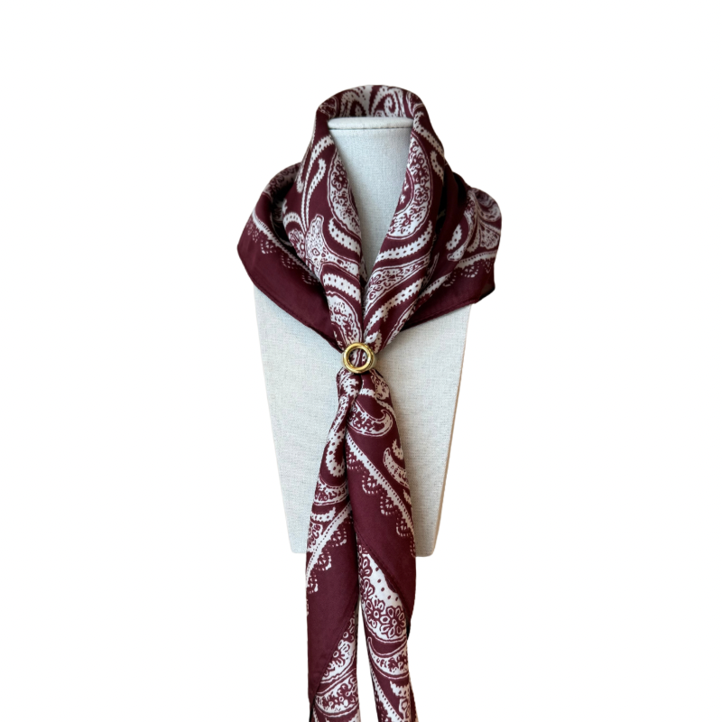 Bandana Scarf - Maroon