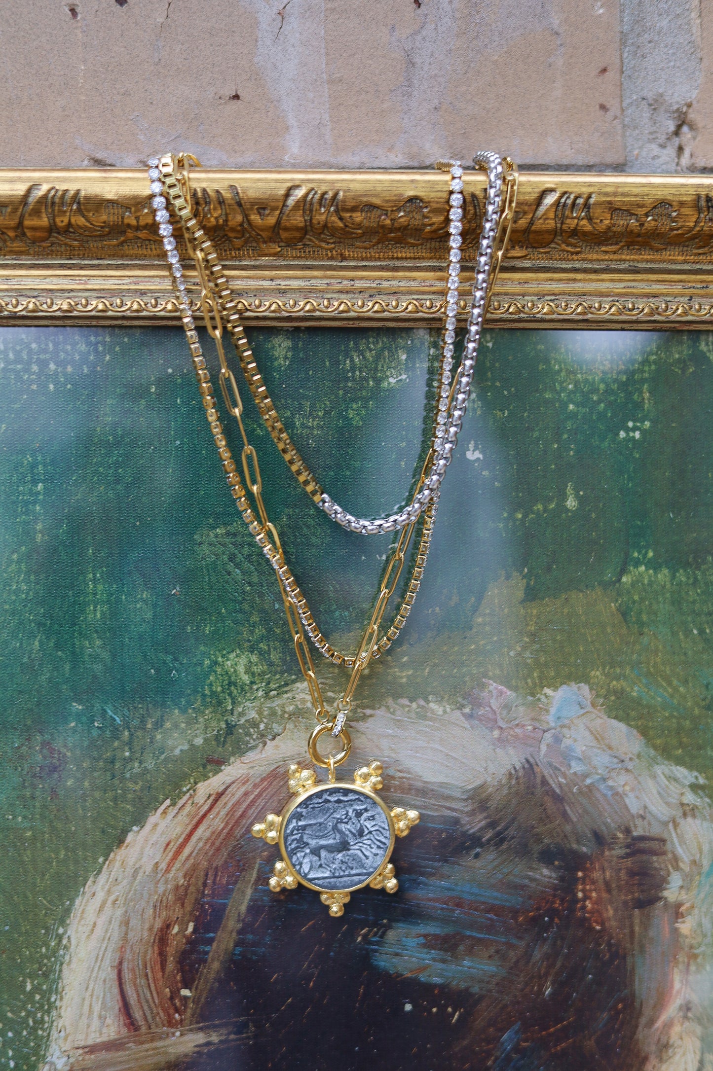 Vintage Tennis Necklace