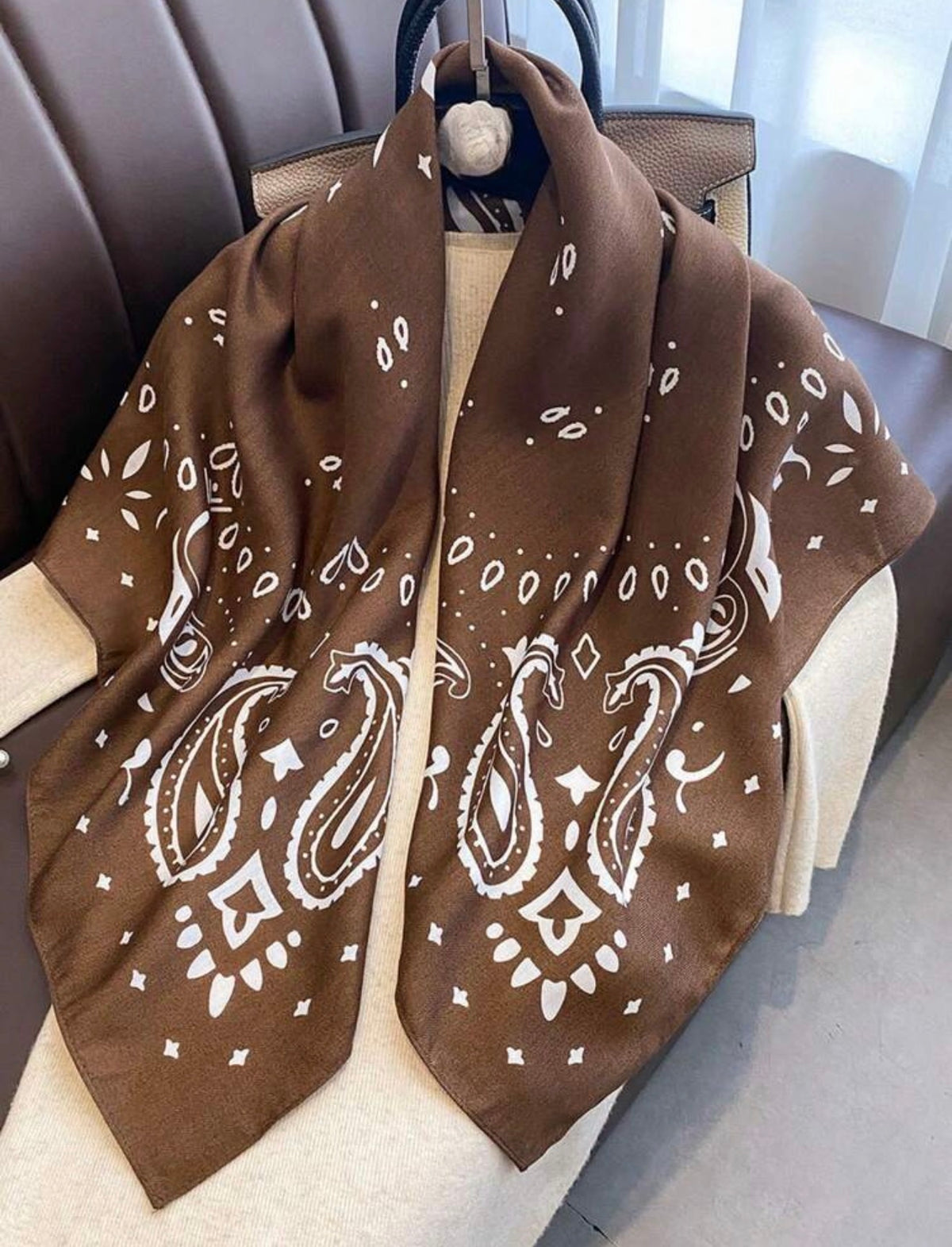 Oversized Bandana Scarf