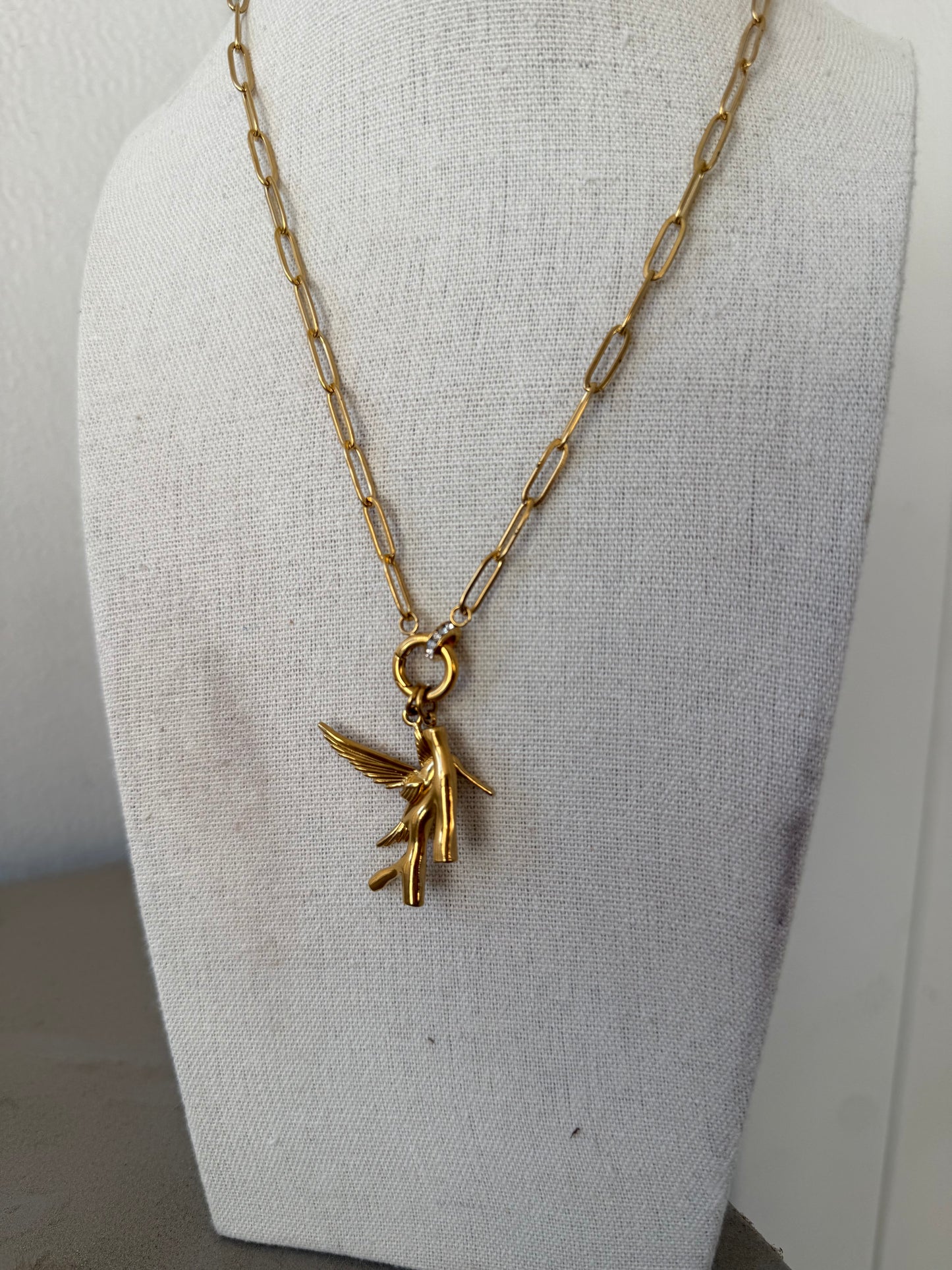 Bird Bam Pavé Charm Keeper
