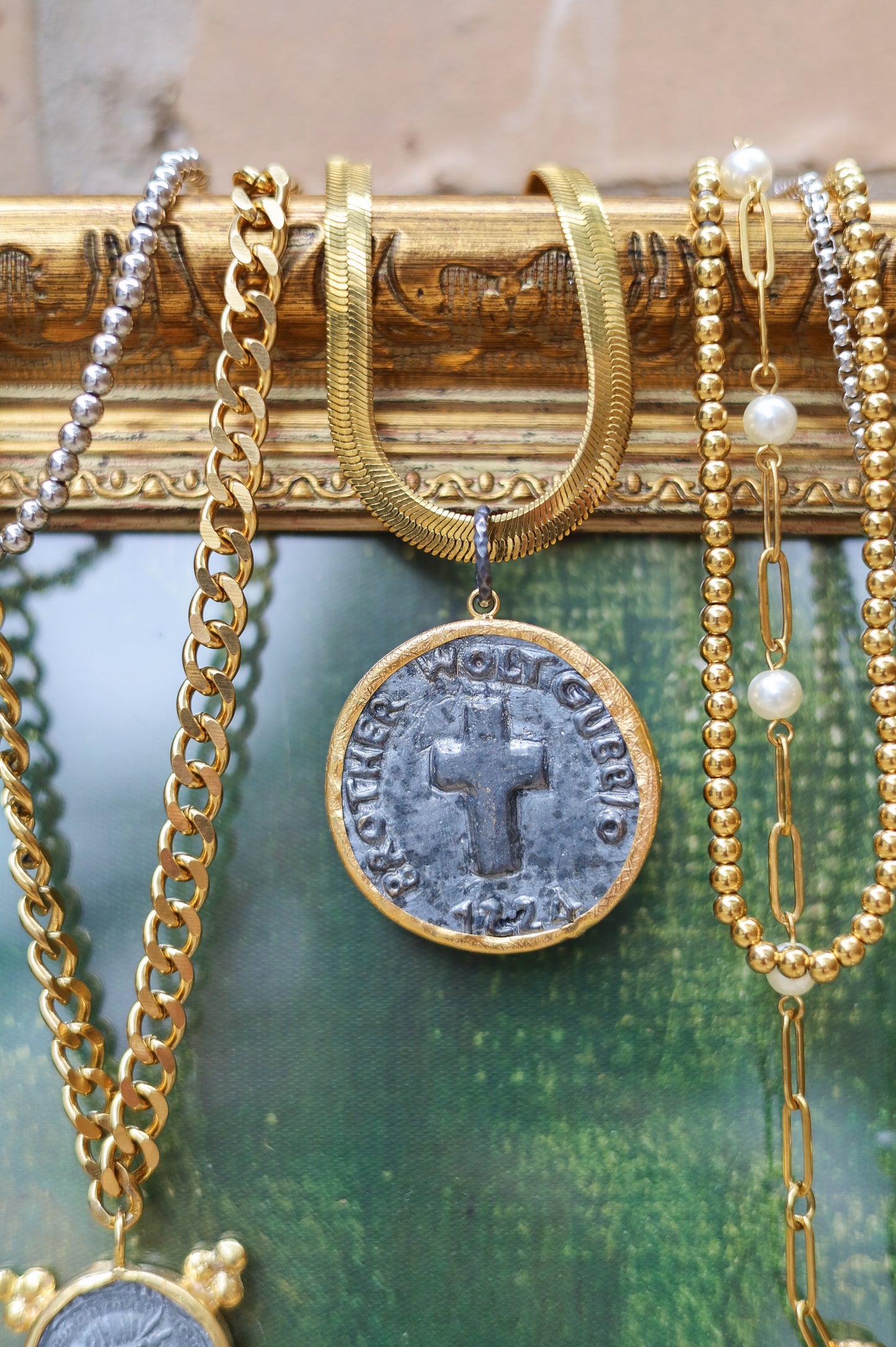 Vintage Black Necklace