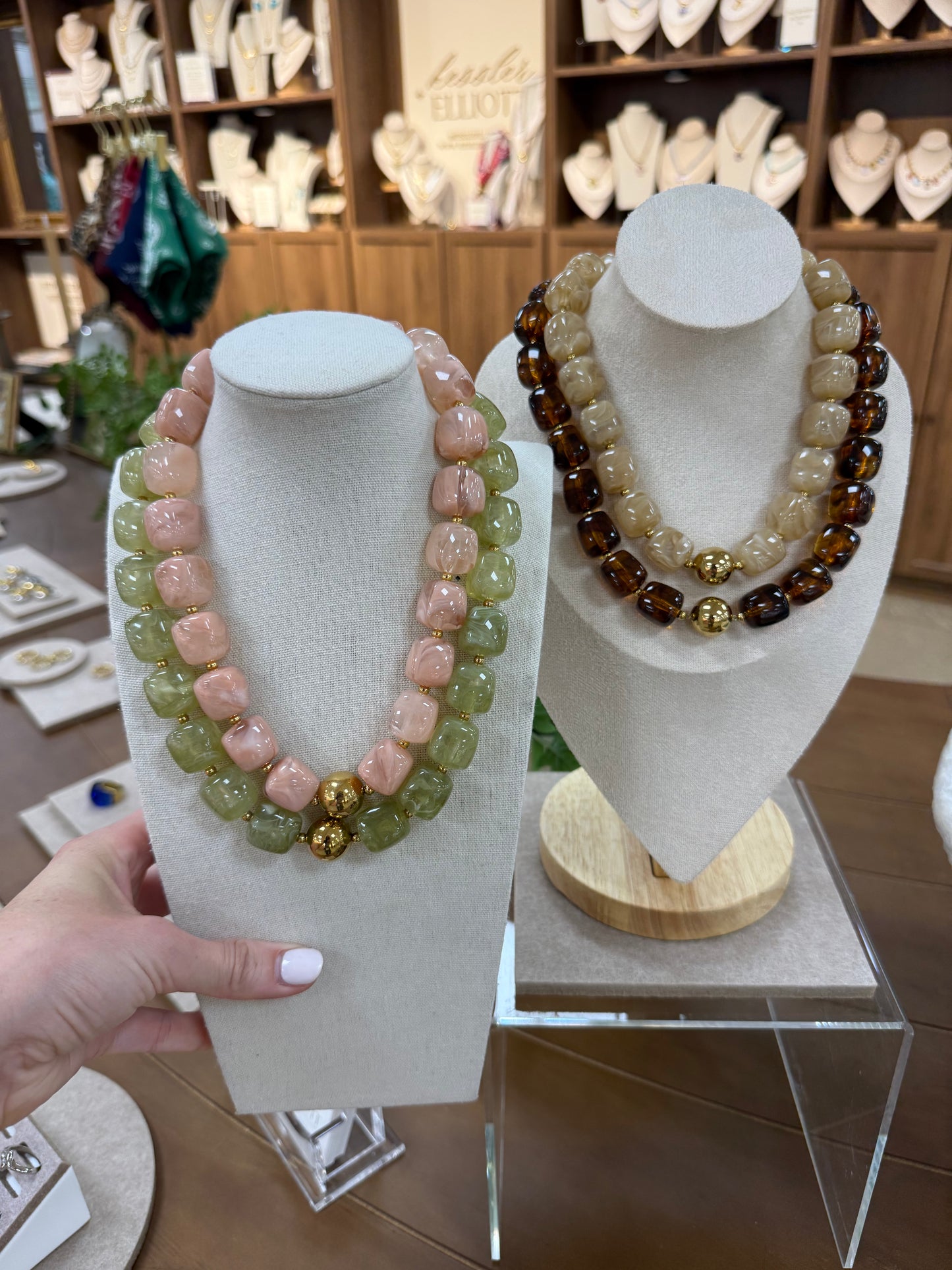 Chunky Beaded Necklace - PREORDER