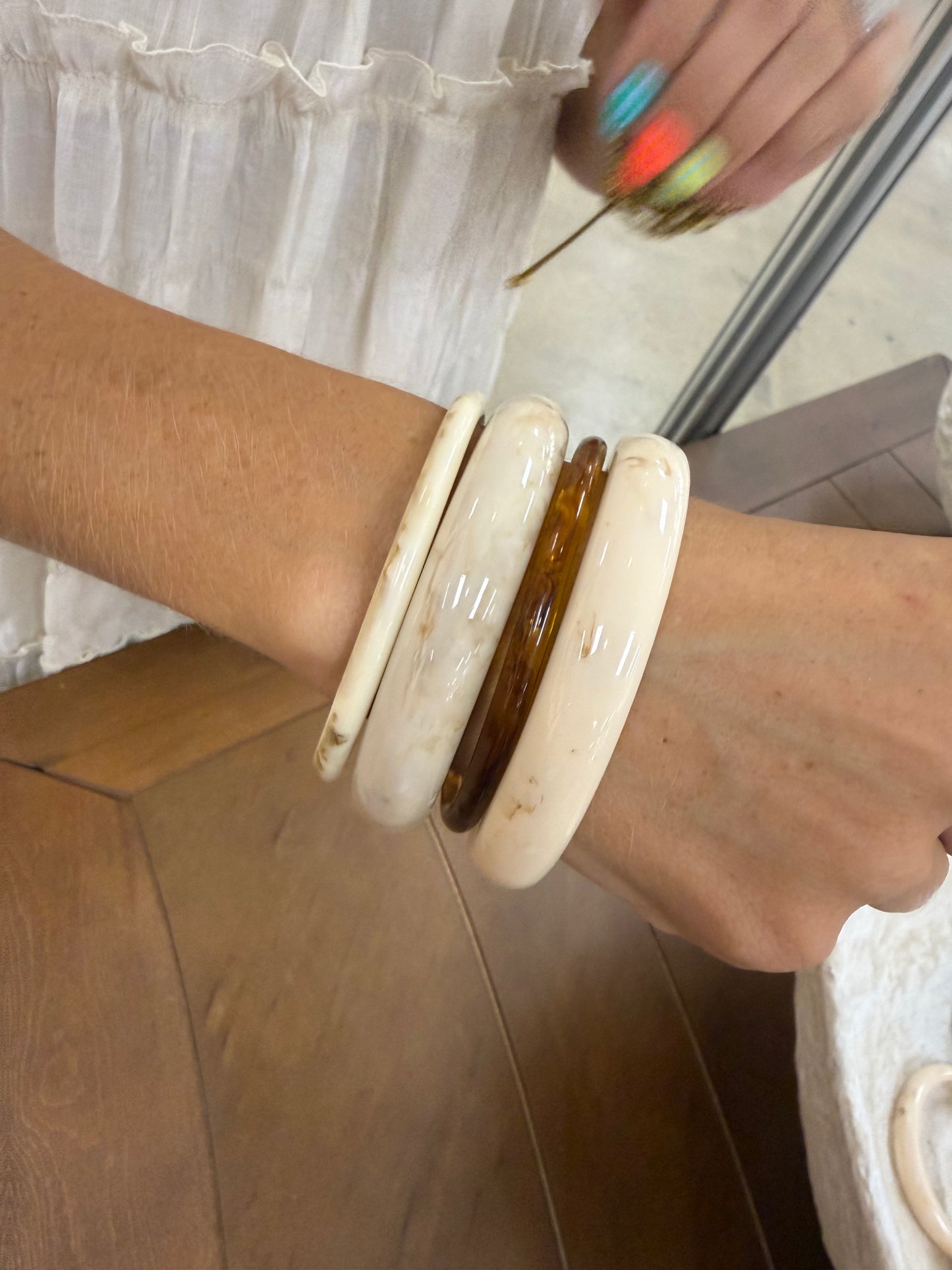Acrylic bangles - PREORDER