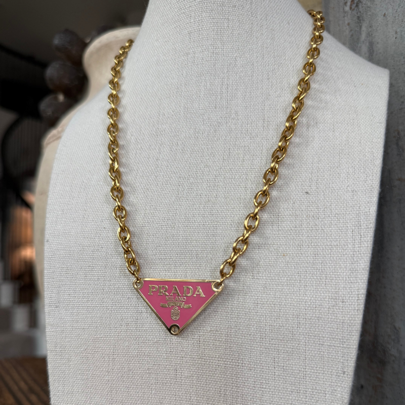 Triangle Designer Pendant Necklace