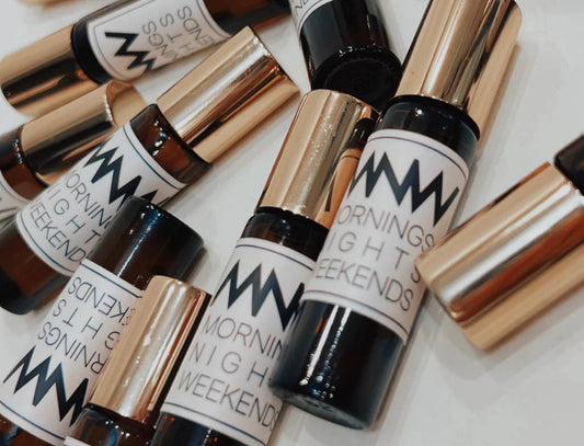 Mornings Nights Weekends Roll On Amber Oil