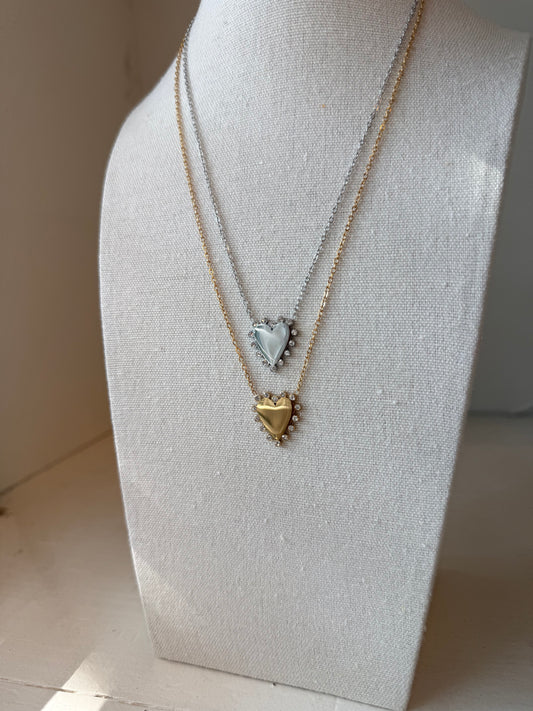 Heartburst Pendant Necklace