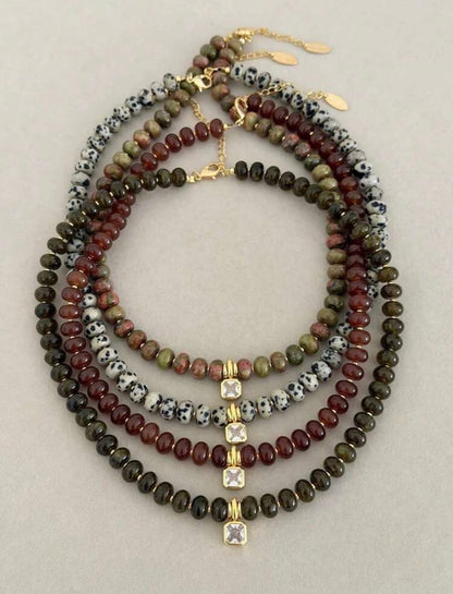 Beaded + Stone