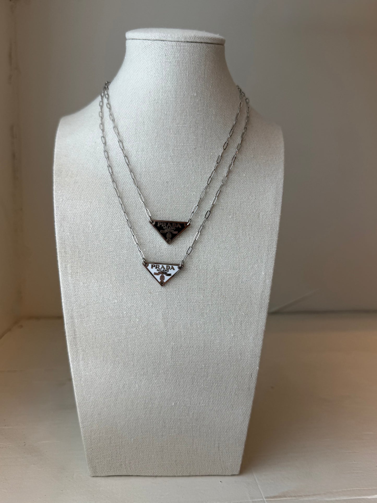 Mini Designer Triangle Necklace