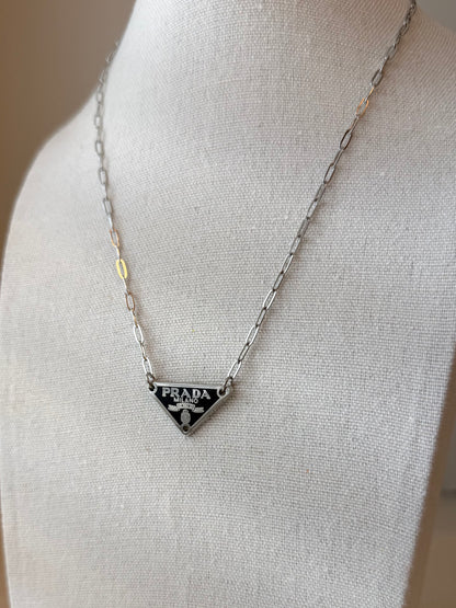 Mini Designer Triangle Necklace