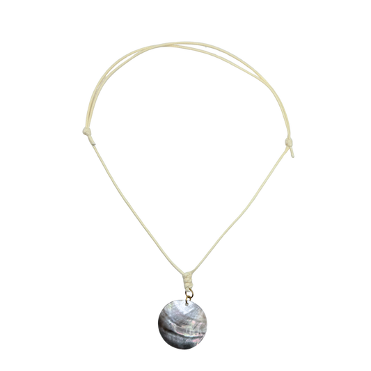 Cream Cord with Shell
