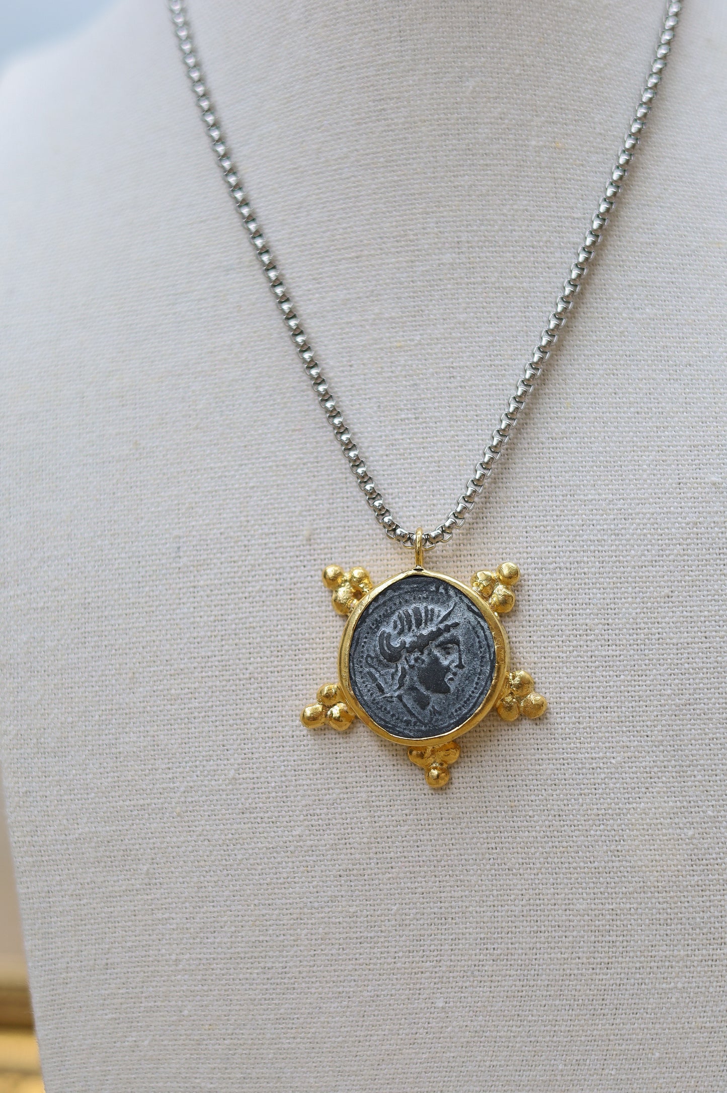 Vintage Box Necklace
