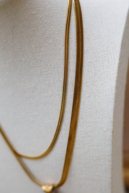 Vintage Brass Necklace