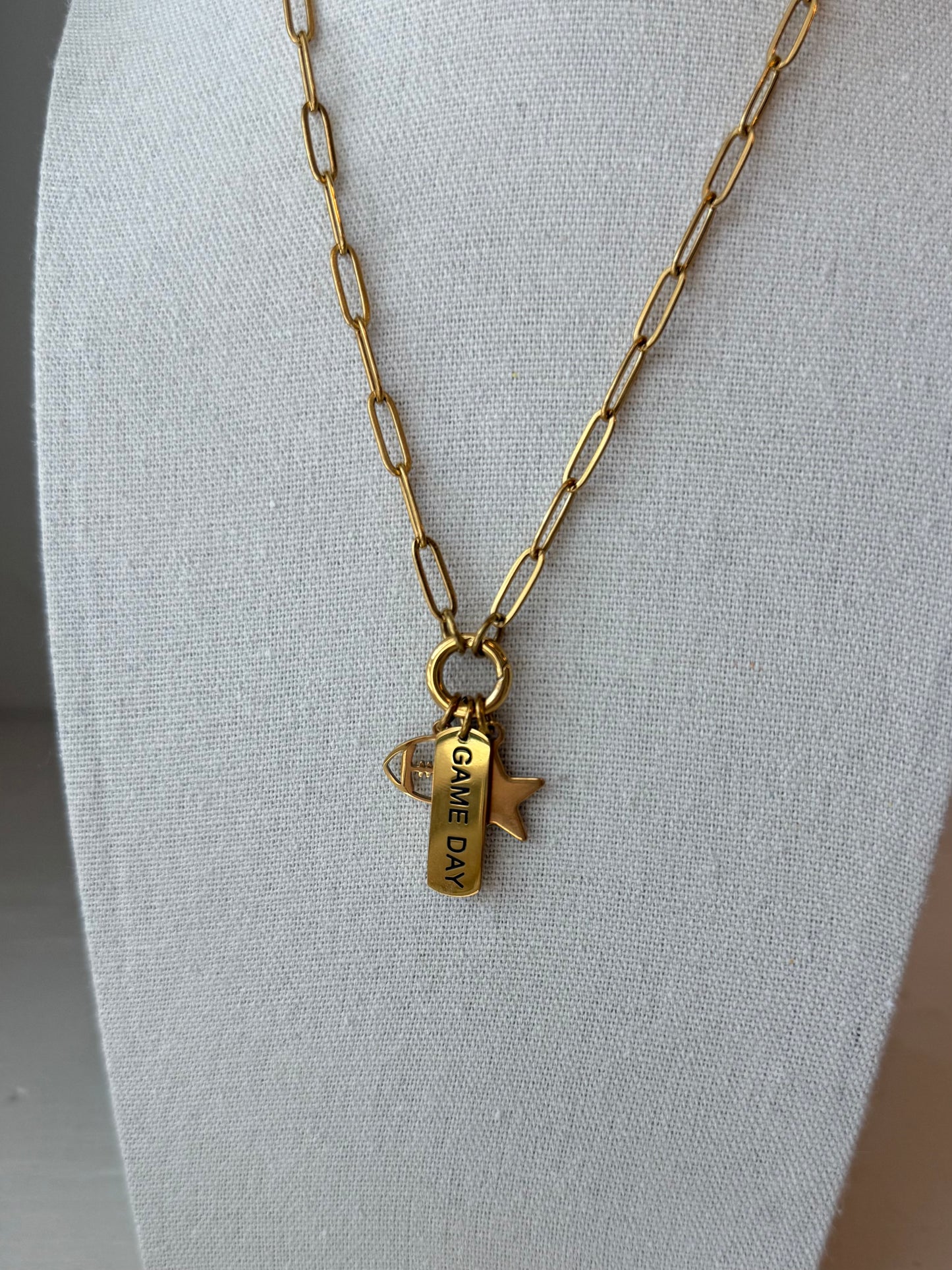 Football Gameday Charm Keeper