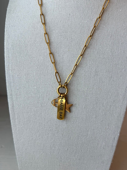 Football Gameday Charm Keeper