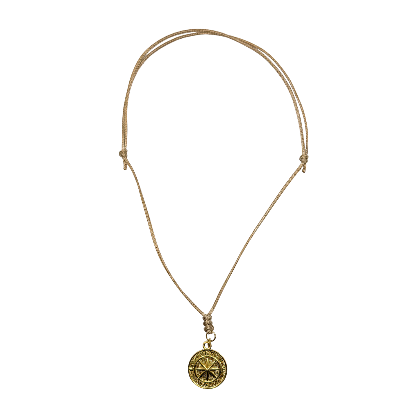 Khaki Cord with Compass