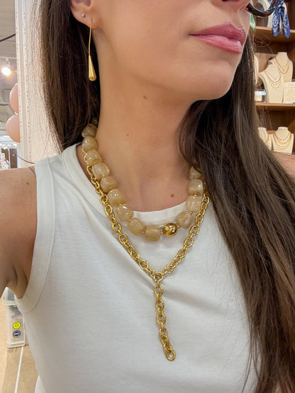 Chunky Beaded Necklace