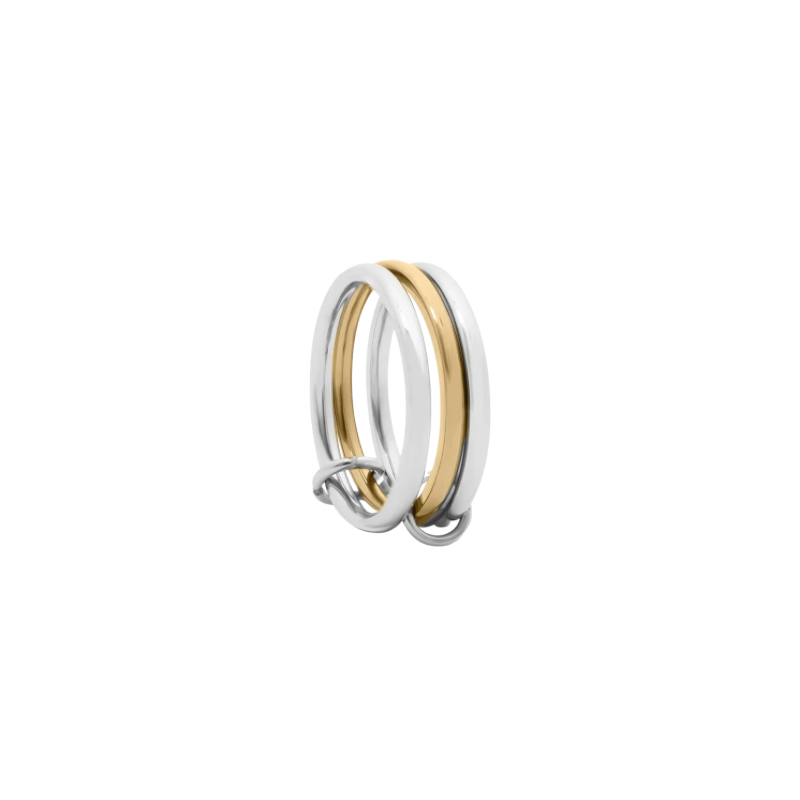 Triple Stack Rings Two-Toned Triple Stack Ring – Kessler Elliott