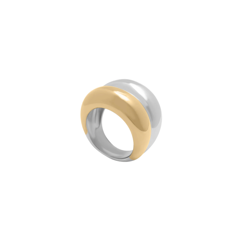 Two-Toned Layered Ring