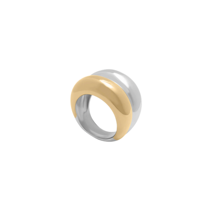 Two-Toned Layered Ring