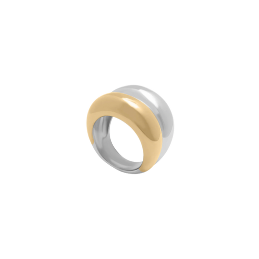 Two-Toned Layered Ring
