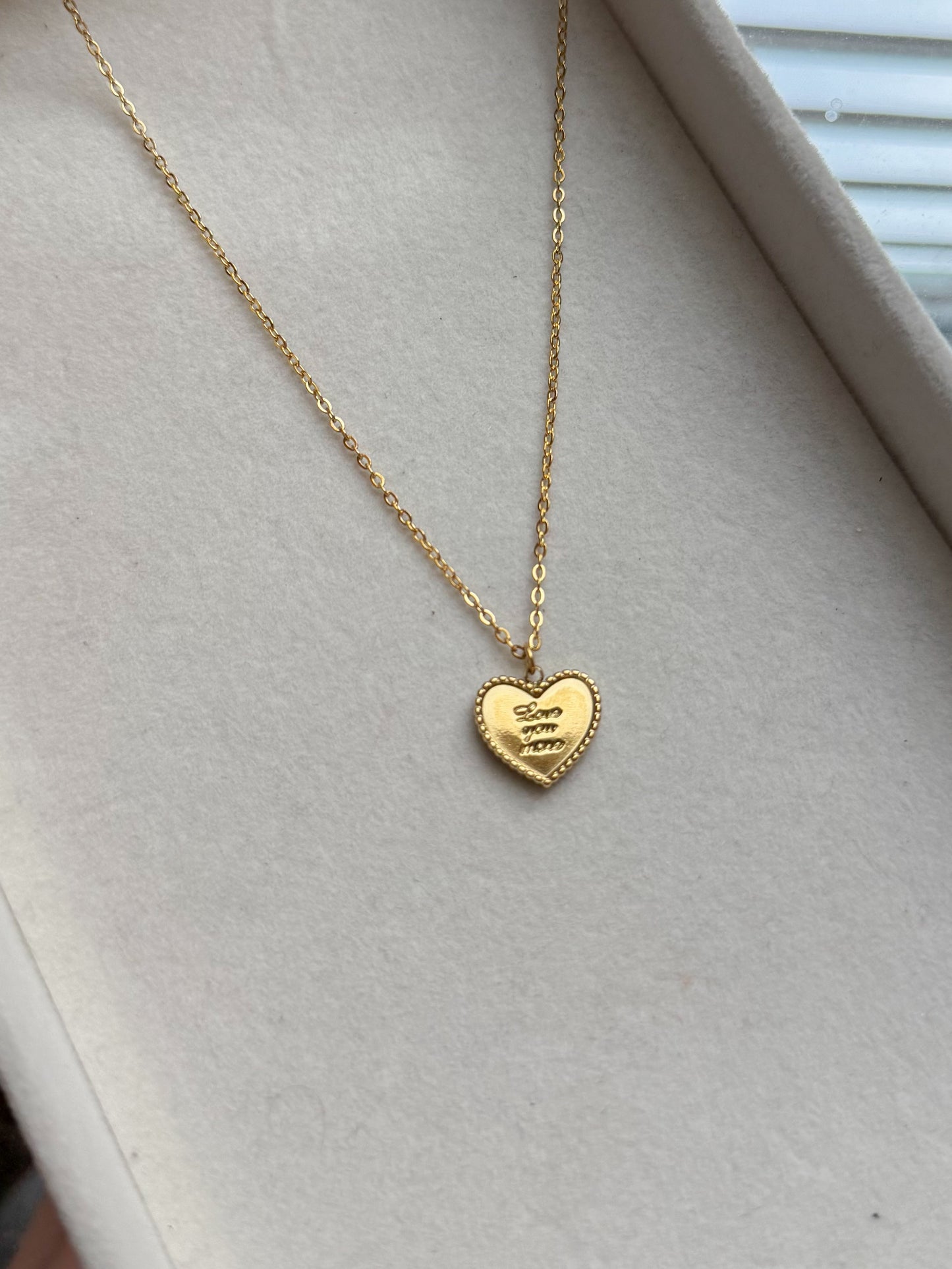 “Love You More” Necklace