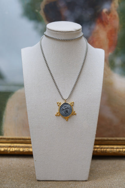 Vintage Box Necklace