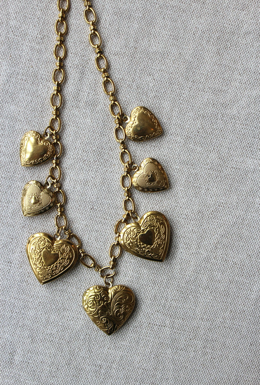 Locket Charm Necklace