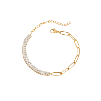 Paperclip | Baguette Bracelet