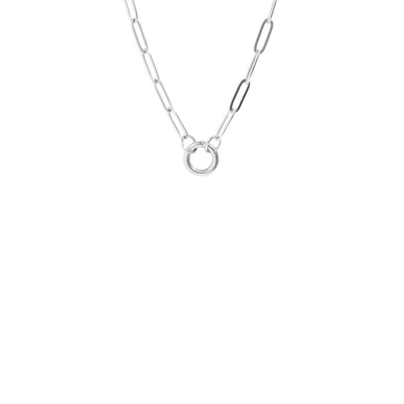 Paperclip Charm Keeper Chain
