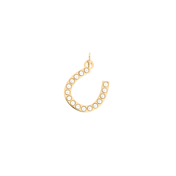 Pearl Studded Horseshoe
