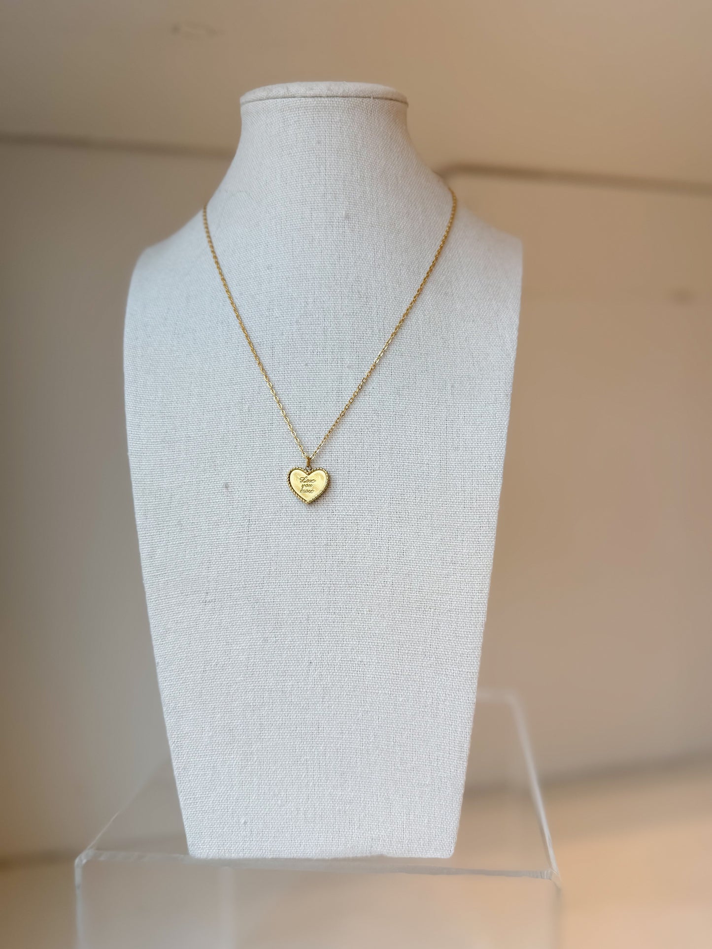 “Love You More” Necklace