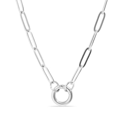 Paperclip Charm Keeper Chain