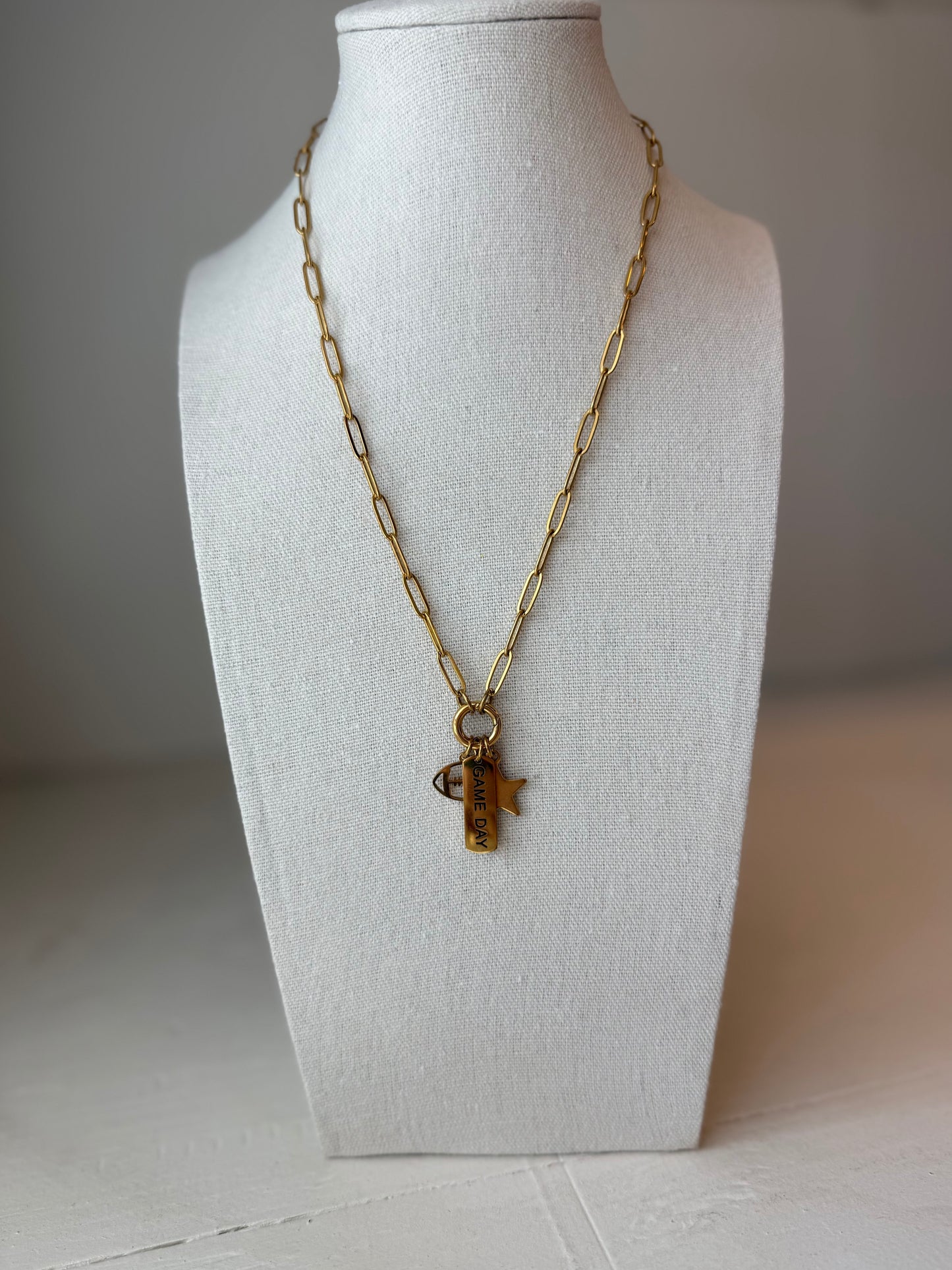 Football Gameday Charm Keeper
