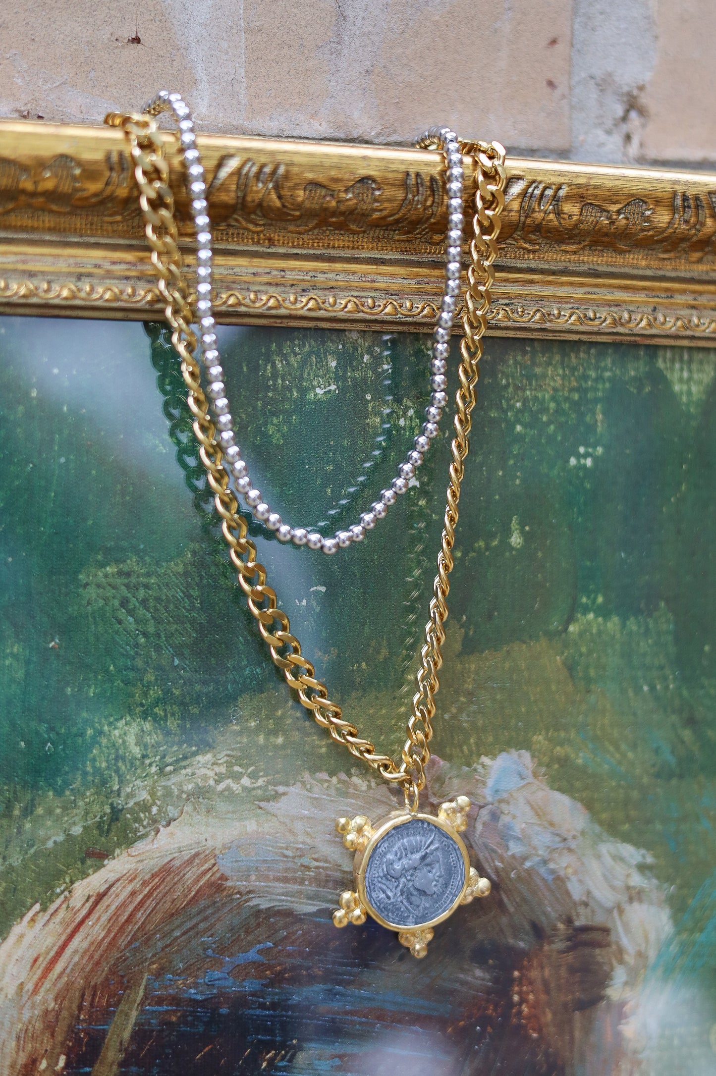 Vintage Curb Necklace