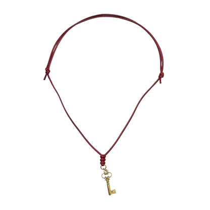 Oxblood Cord with Key
