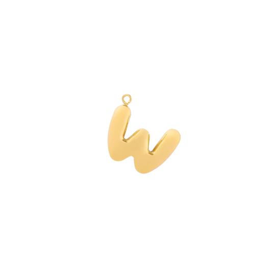 Bubble Letter - W