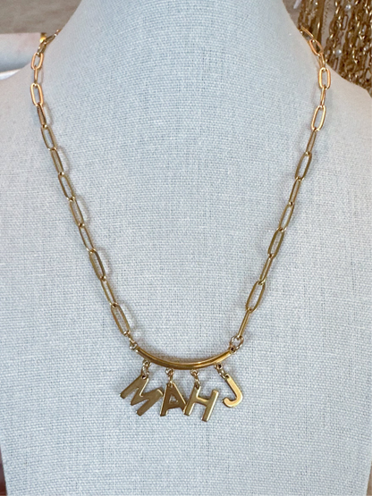 Bar MAHJ Necklace