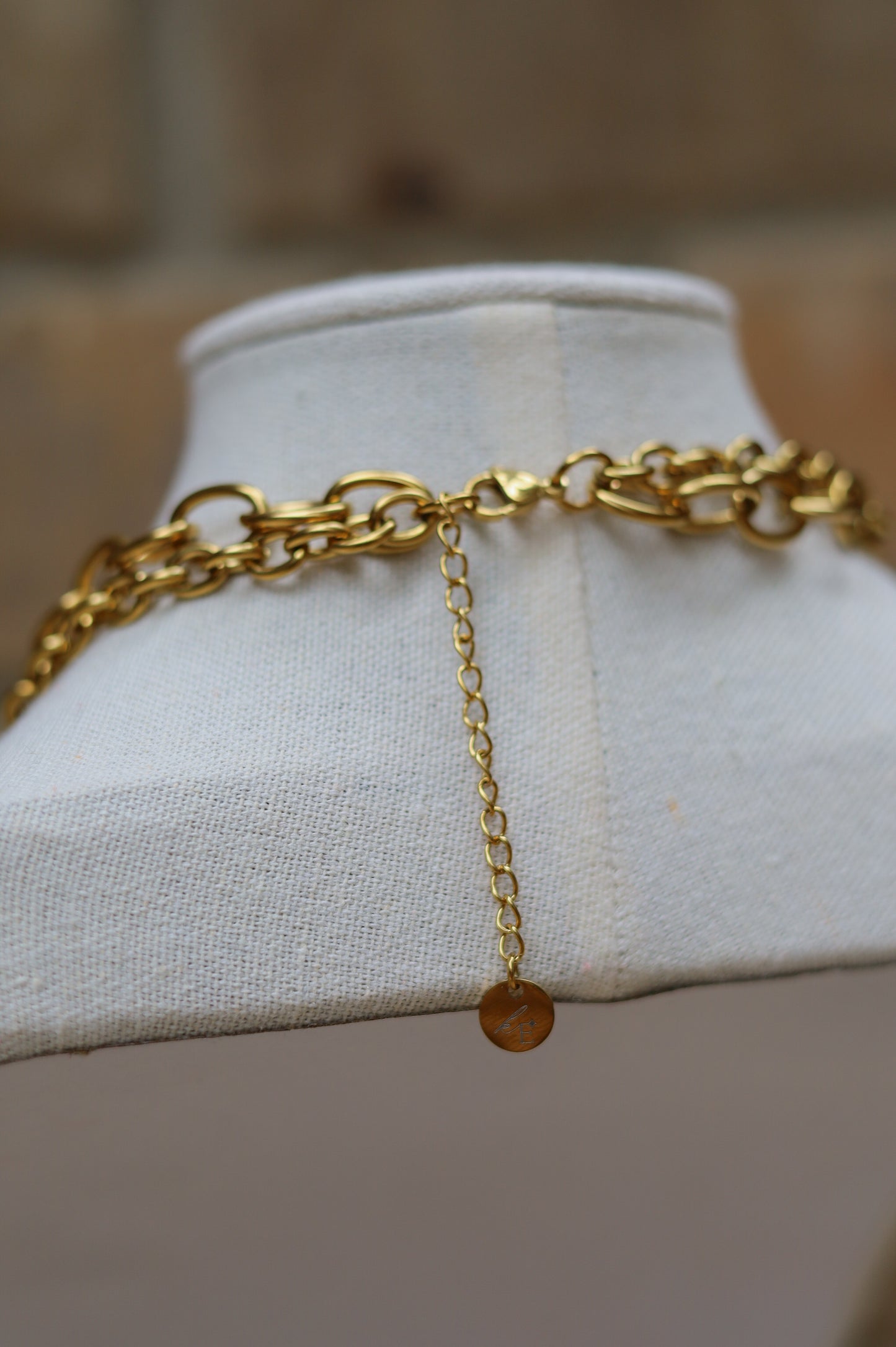 Vintage Gold Layered Coin Necklace II
