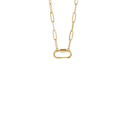Paperclip Carabiner Chain