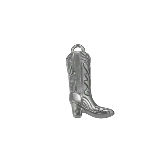 Cowboy Boot - Silver