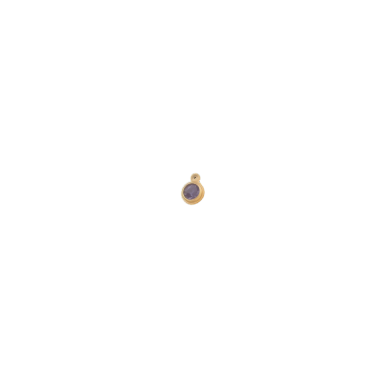 Mini Birthstone - Feb