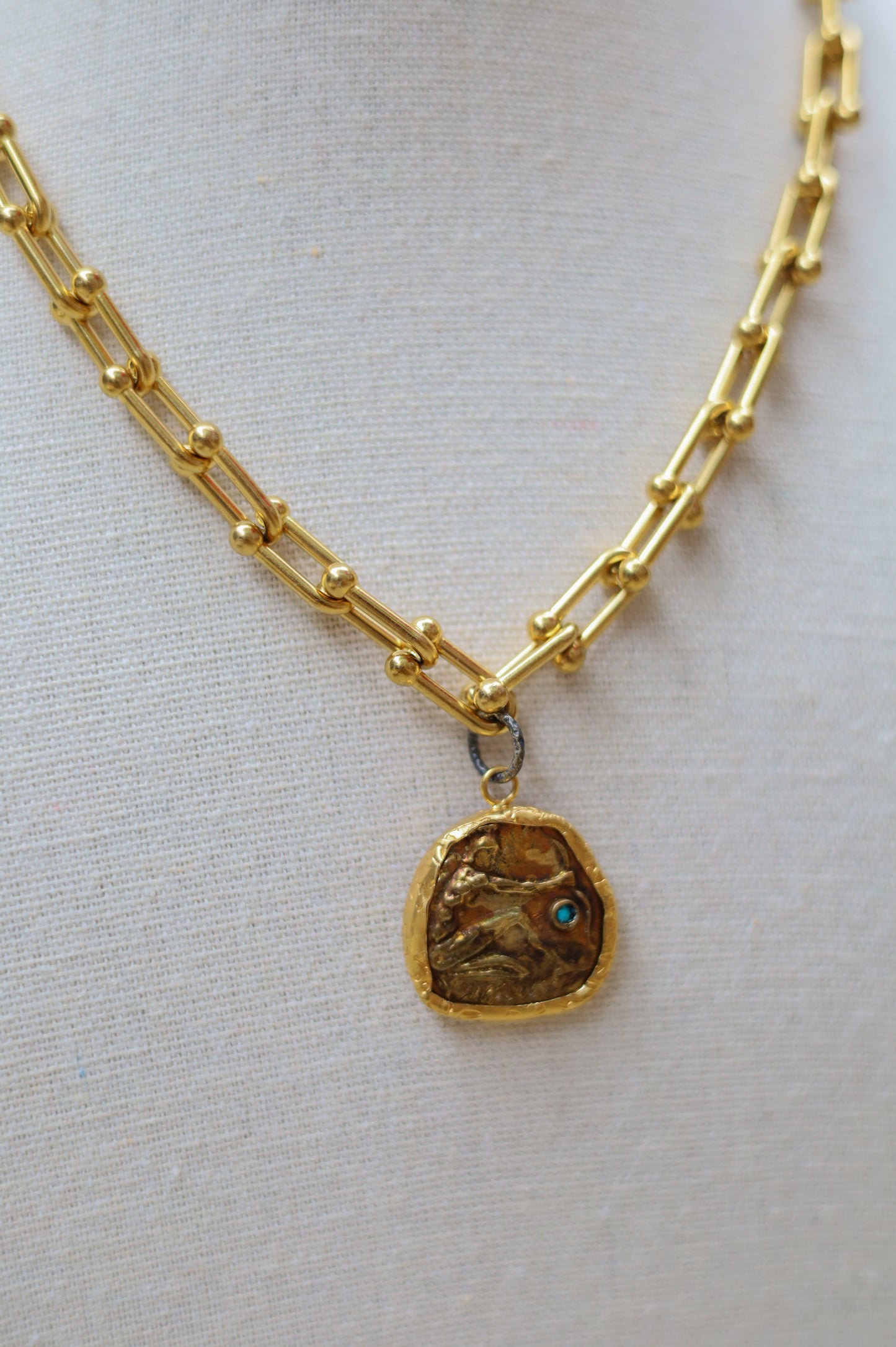 Vintage Rustic Coin Ballin’ Necklace