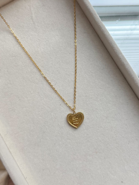 “Love You More” Necklace