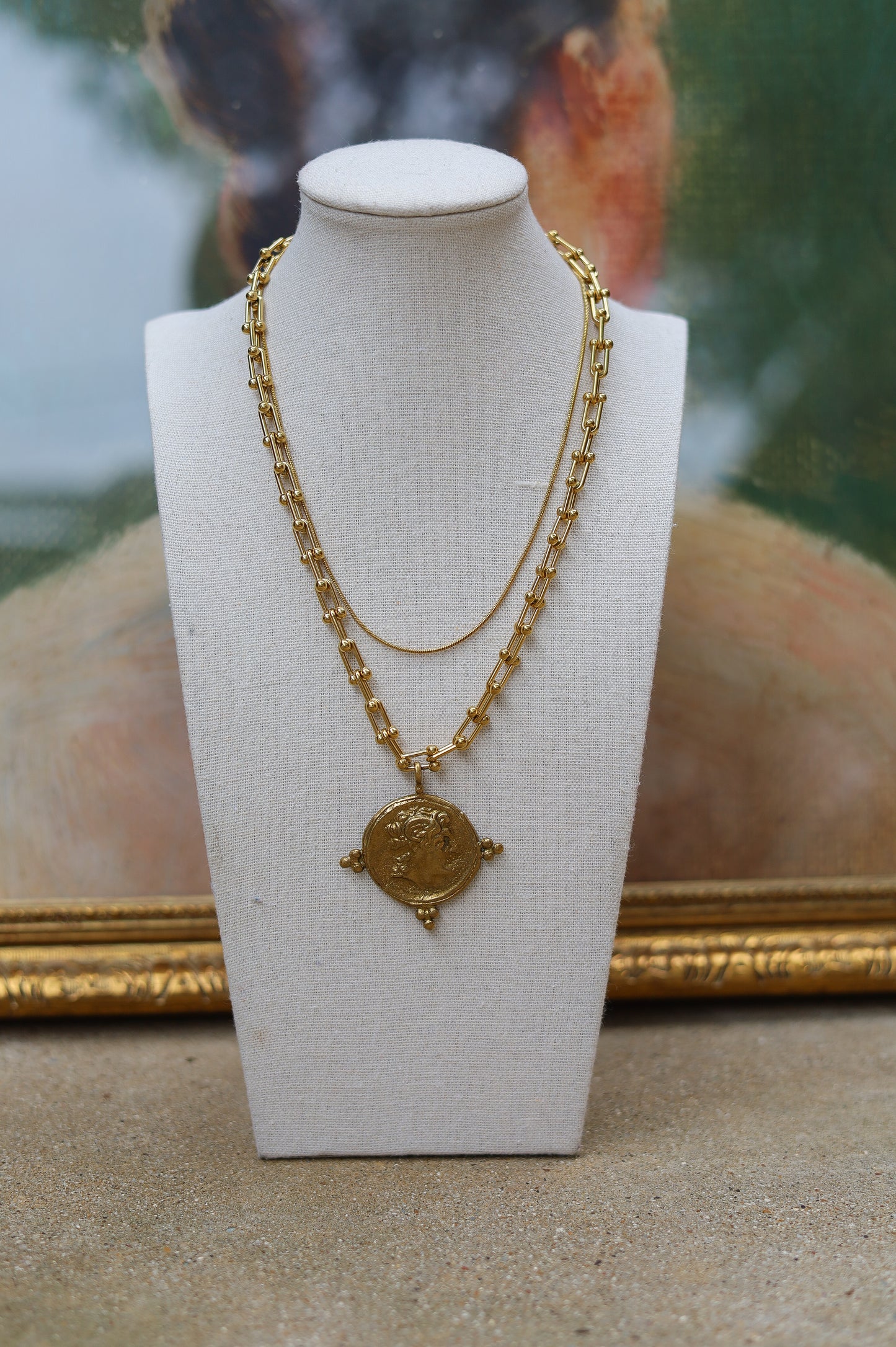 Vintage Coin Necklace