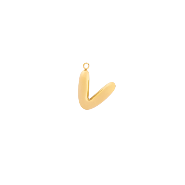Bubble Letter - V