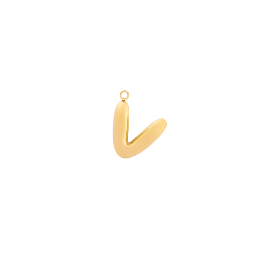 Bubble Letter - V